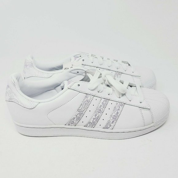 adidas Other - Adidas Superstar Core White Soft Violet Graffiti